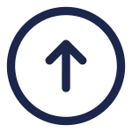 Round Arrow Up SVG Icon